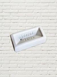 London Brick - Soap Dish - White