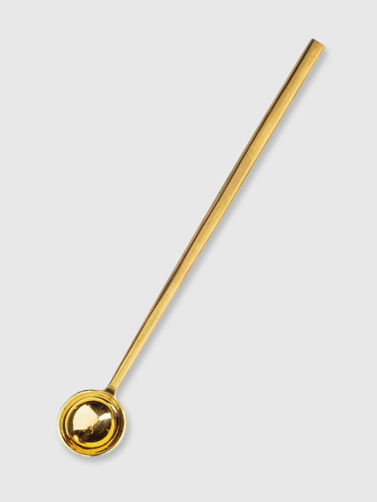 Coffee Measuring Long Scoop Spoon -  Gold