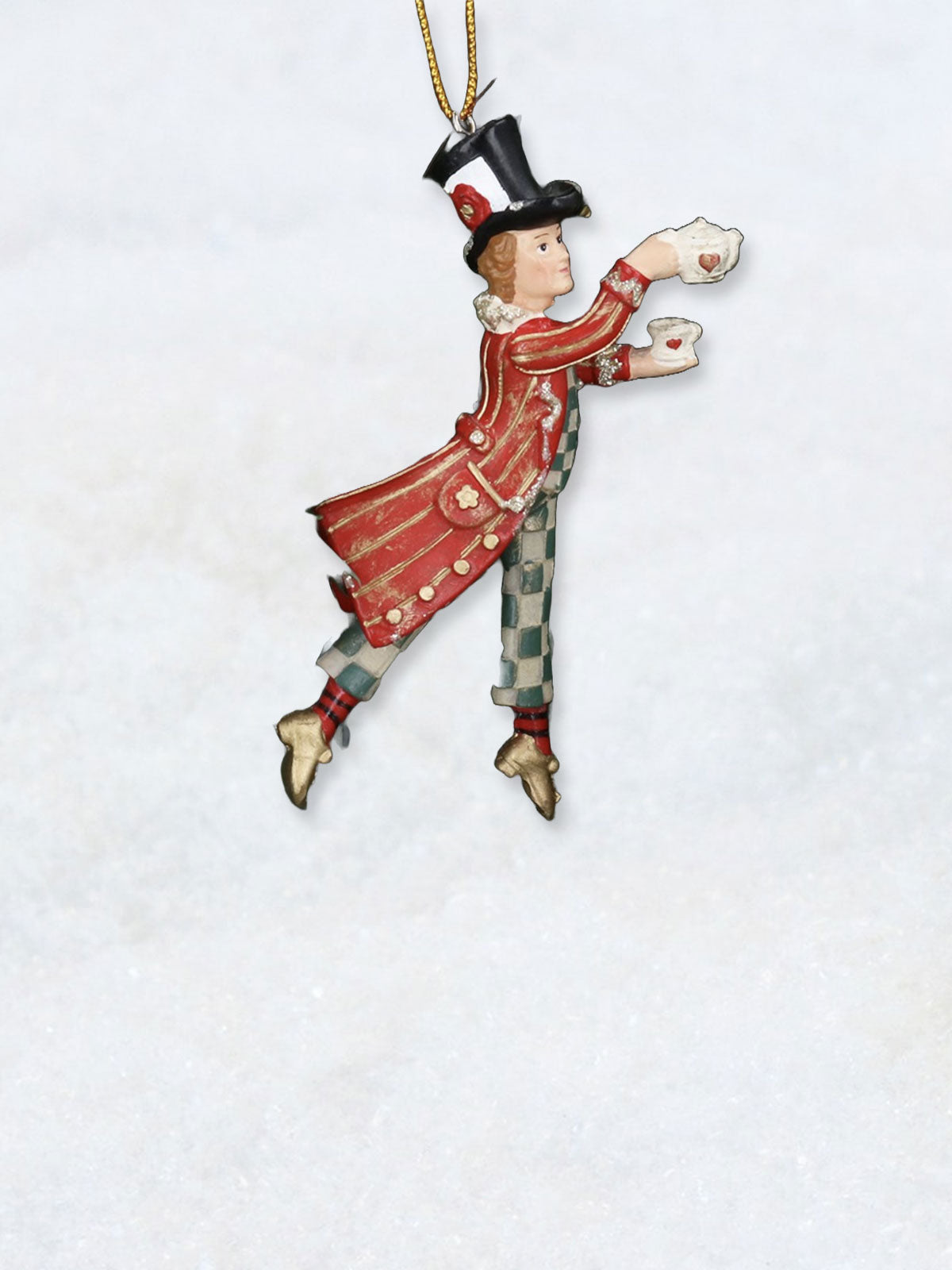 Christmas Hanging Decoration - Alice Mad Hatter