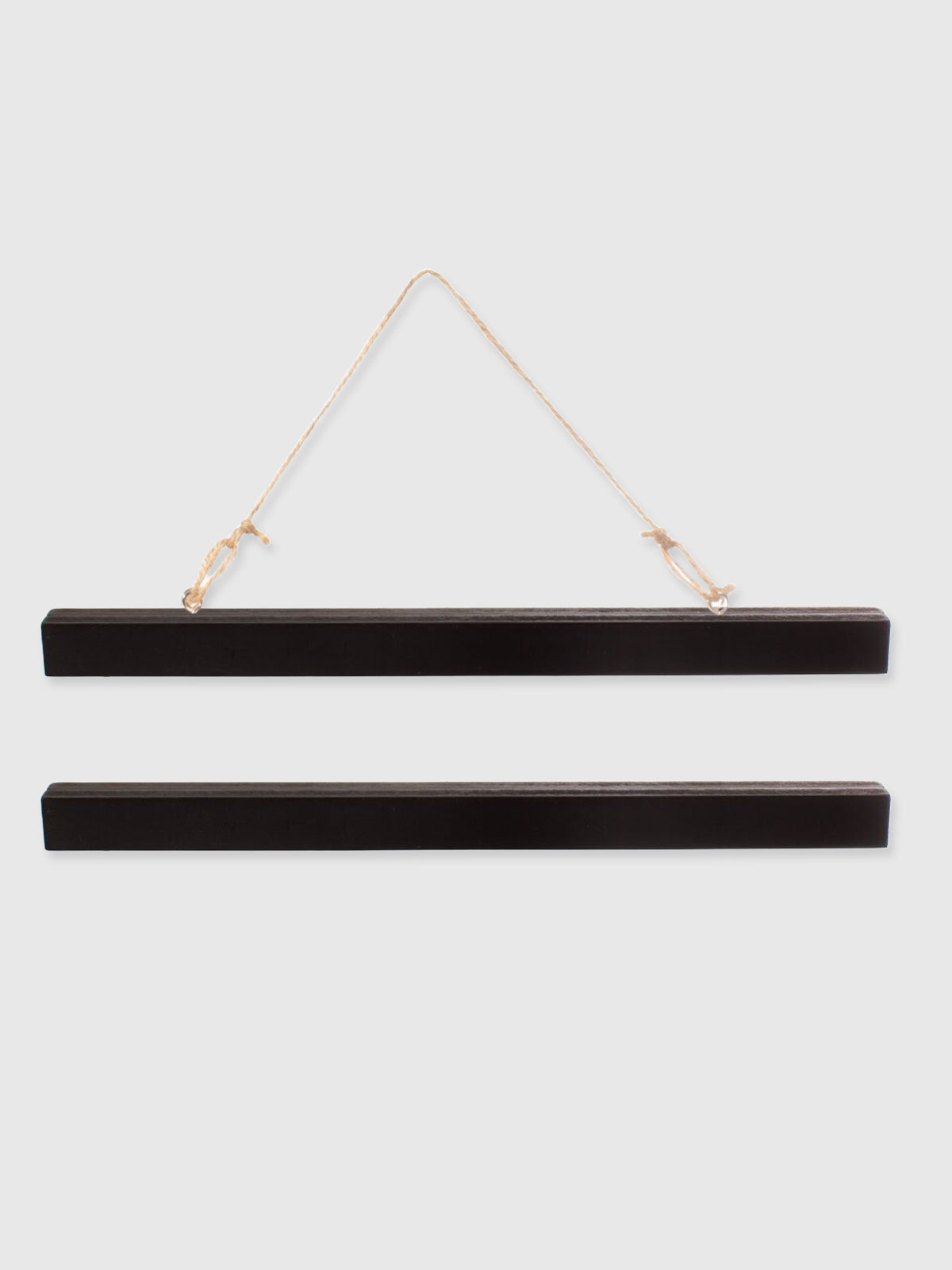 Magnetic Wooden Poster Hanger Black - 31cm
