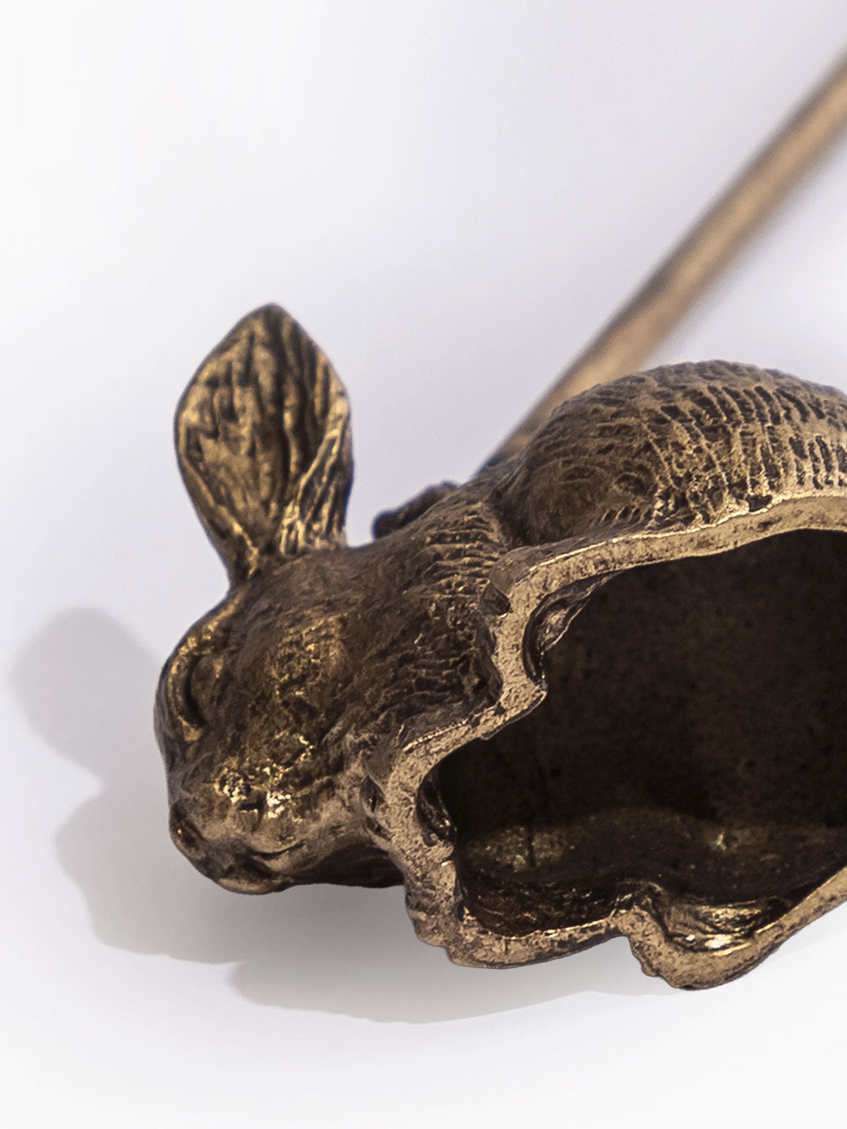 Metal Candle Snuffer Rabbit Design - Gold Colour