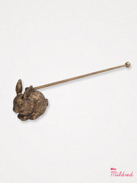 Metal Candle Snuffer Rabbit Design - Gold Colour