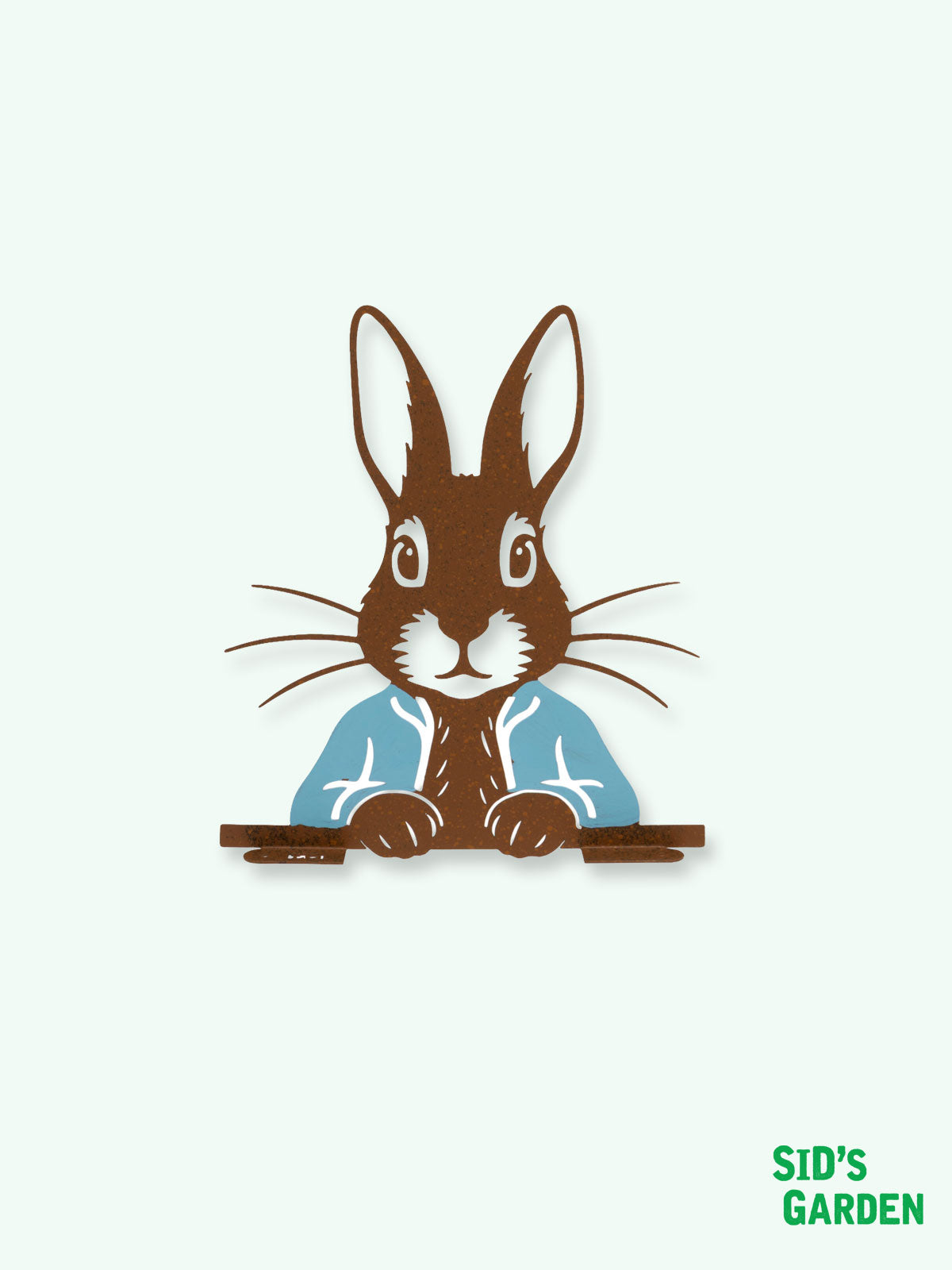 Metal Peeking Garden Wall Decoration - Peter Rabbit