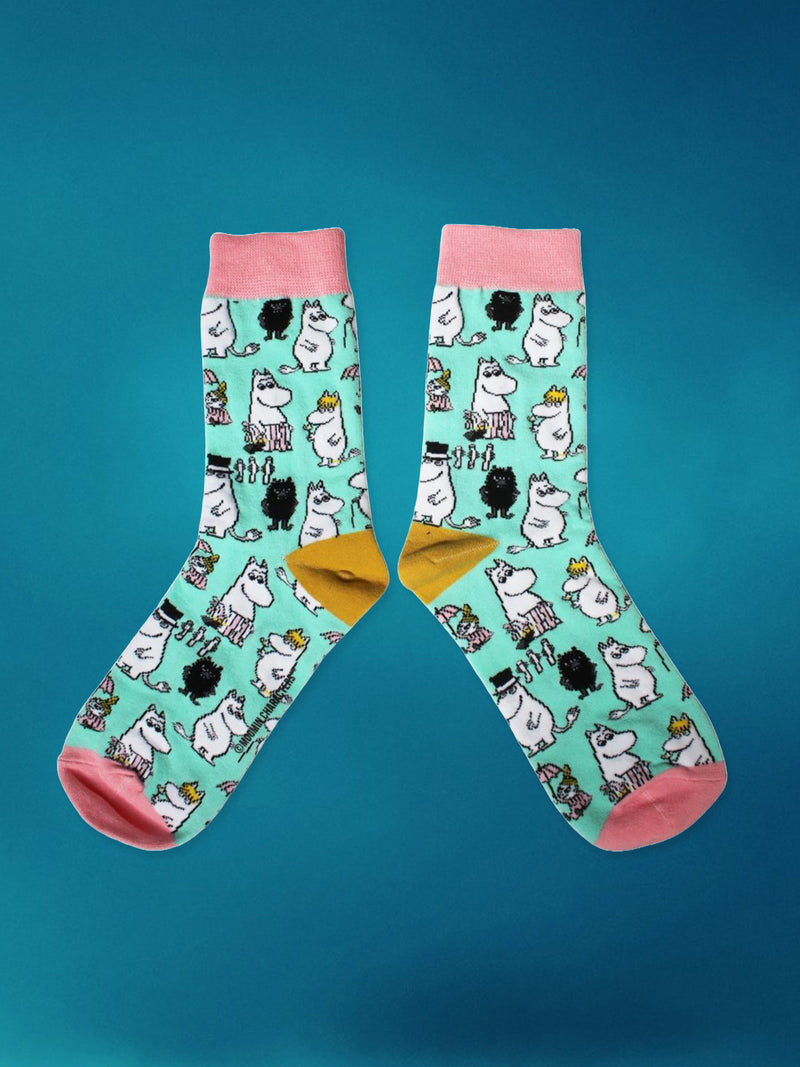 Moomins Cotton Ladies Socks - Moomin Family