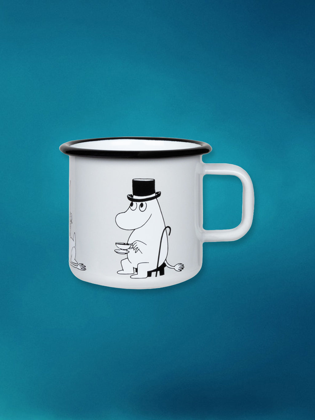 Moomin Enamel Mug - Moominpappa