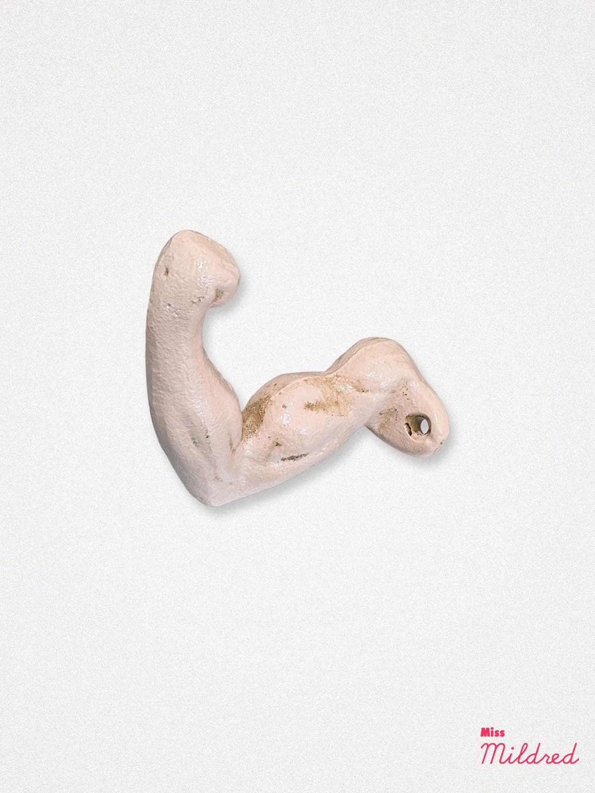 Muscle Flex Arm Cast Iron Small Hook