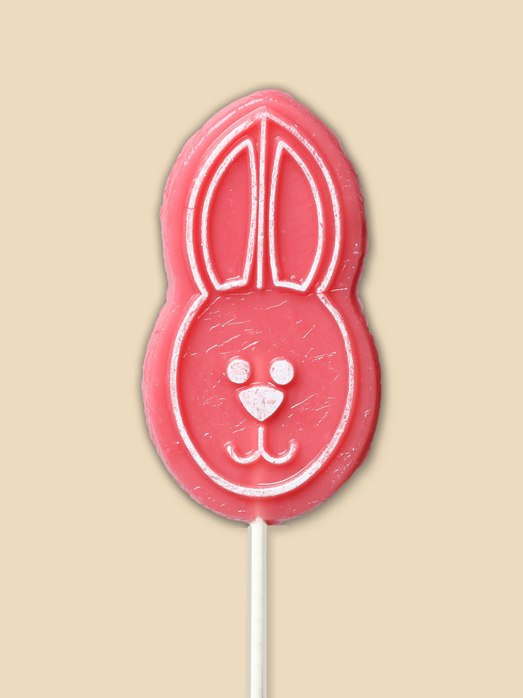 Bunny Shaped Lollipop - Strawberry Flavour - 50g