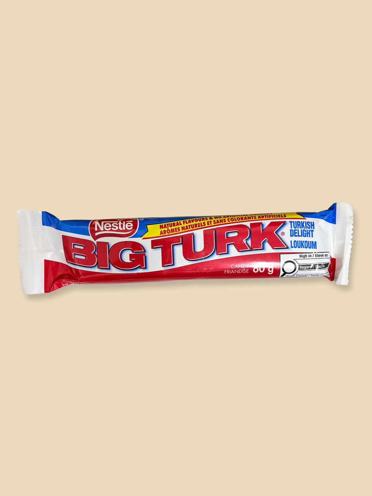 Nestle Big Turk Turkish Delight Bar CA Import - 60g