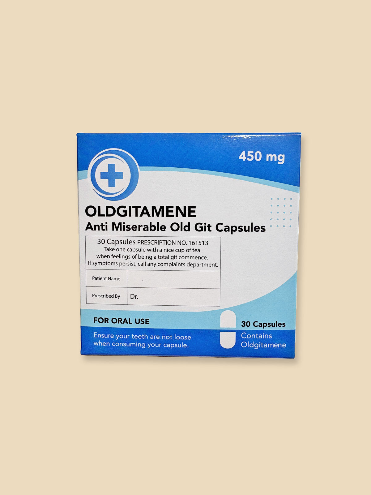Oldgitamene - Novelty Prescription Mint Sweets