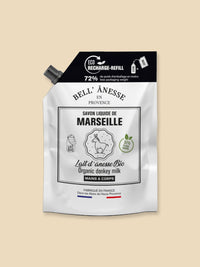 Organic Donkey Milk Hand & Body Liquid Soap - Eco-Refill 500ml