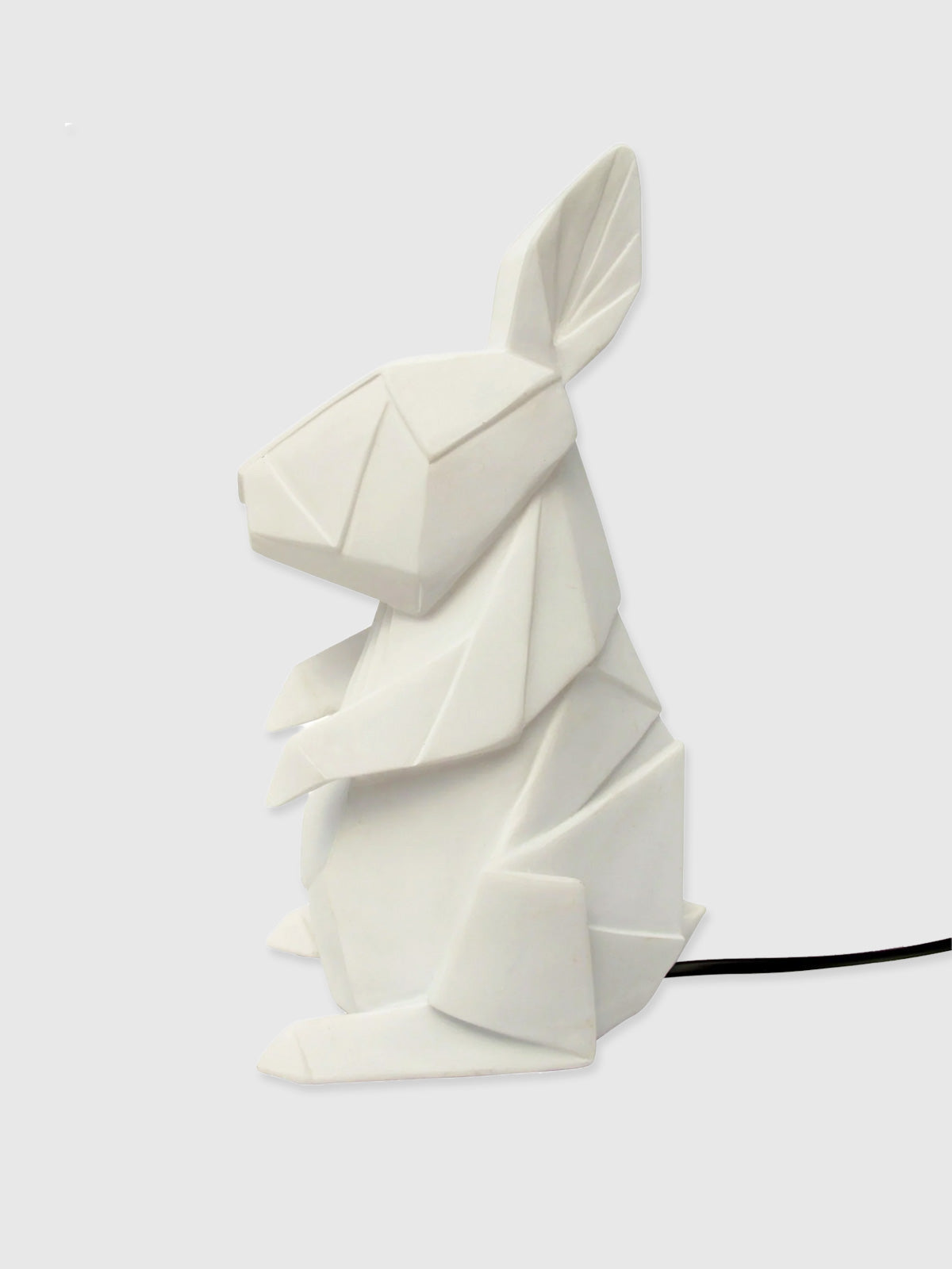 Origami Style White Rabbit Table Lamp – Lola & SiDney