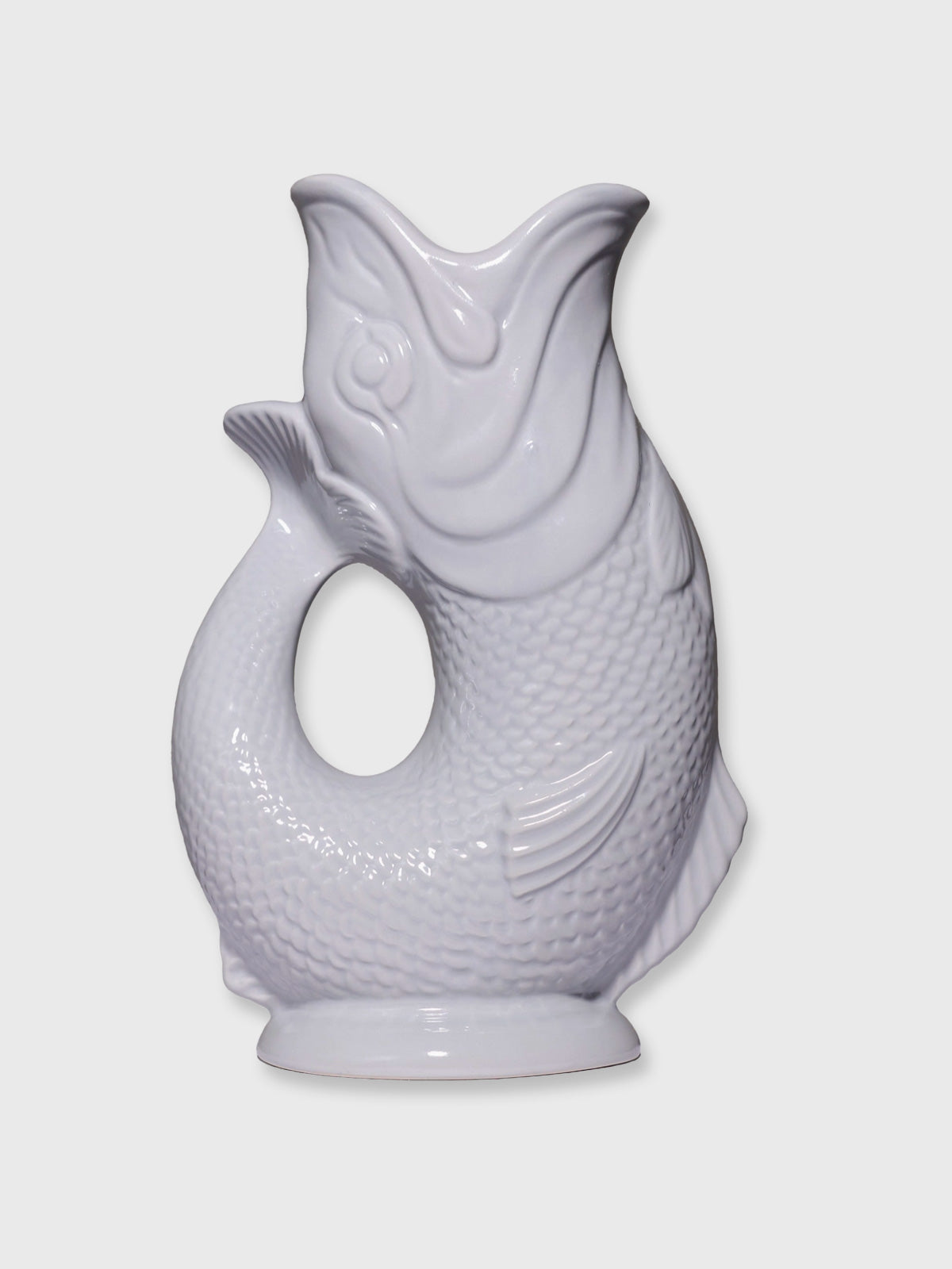 Gluggle Jug Large - Oyster Light Grey