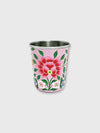 Patterned Enamel Tumbler - Pink Floral