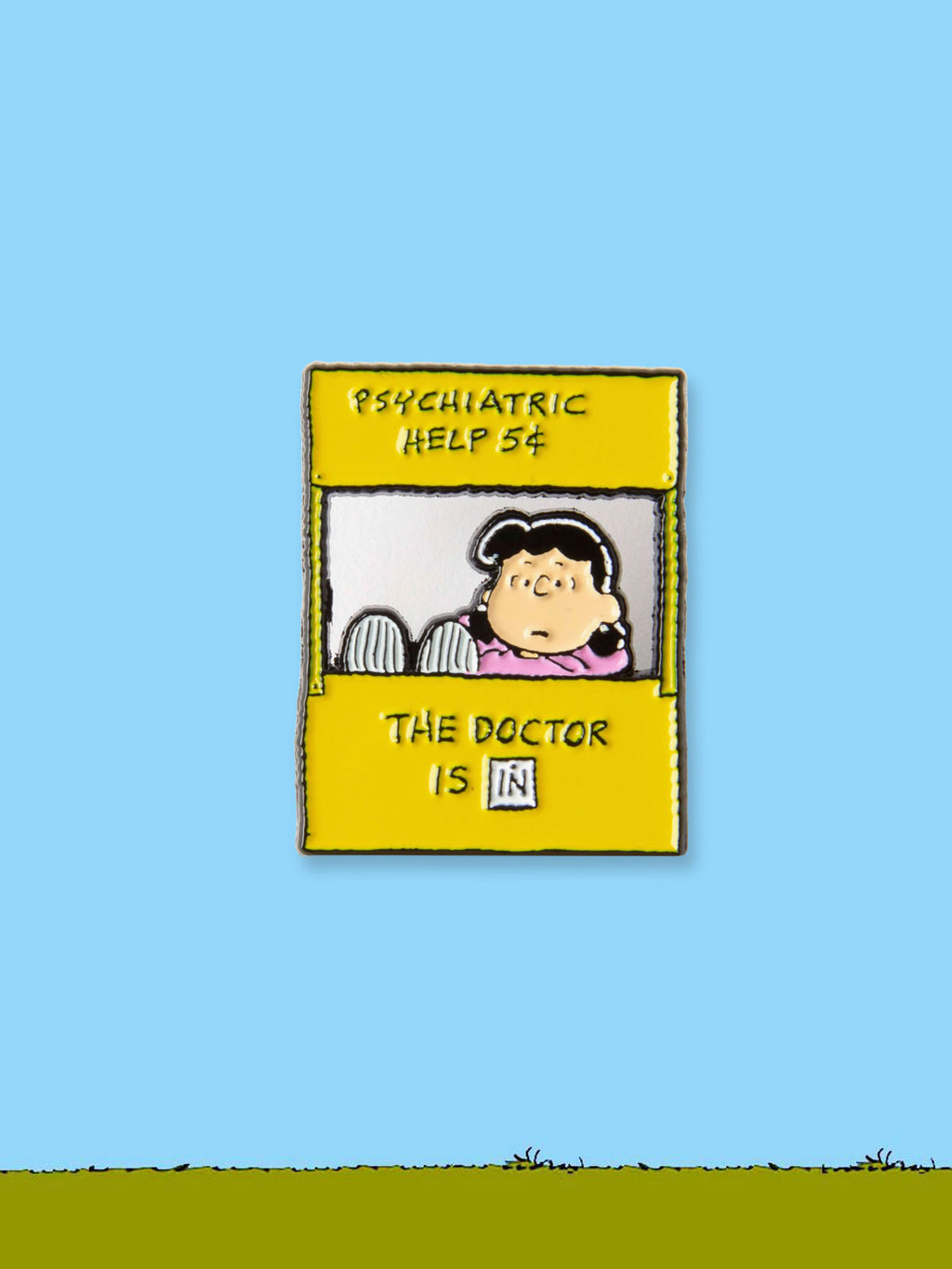 Peanuts Enamel Pin Badge - Lucy Help