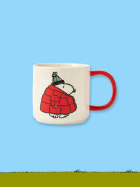 Peanuts Ceramic Mug - Snoopy Puffa Jacket