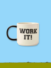 Peanuts Ceramic Mug - Snoopy Work Out