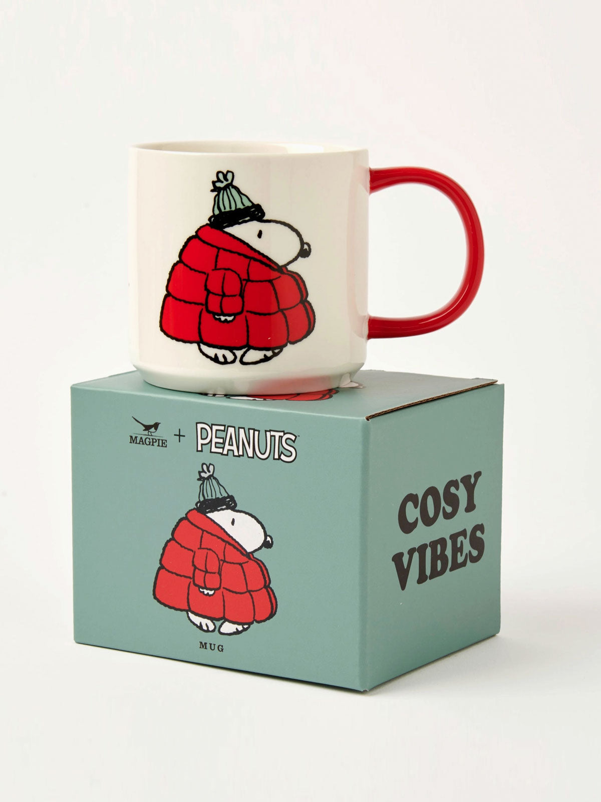 Peanuts Ceramic Mug - Snoopy Puffa Jacket