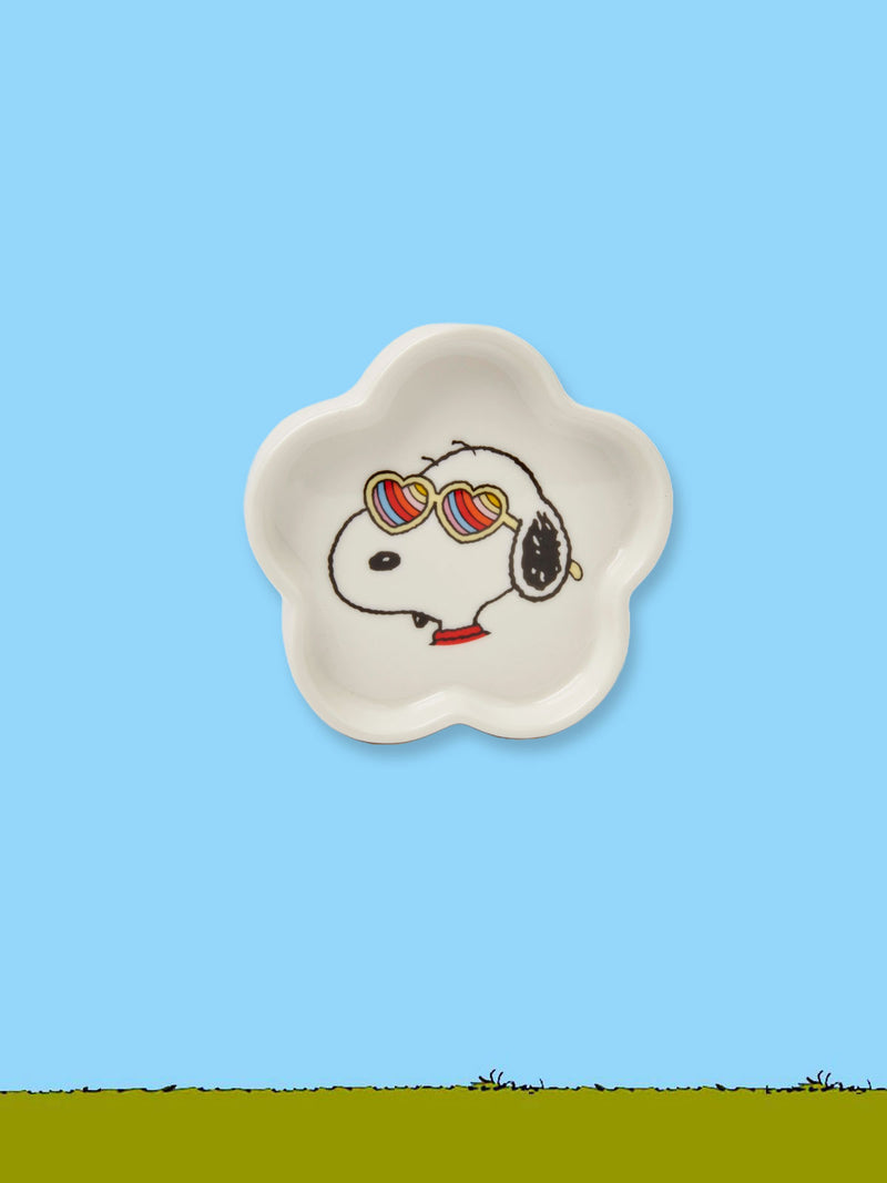 Peanuts Trinket Tray - Snoopy Flower Power