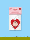 Peanuts X 3P4 Air Freshener - Snoopy Heart Charlie Brown