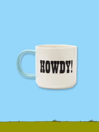 Peanuts Ceramic Mug - Howdy!