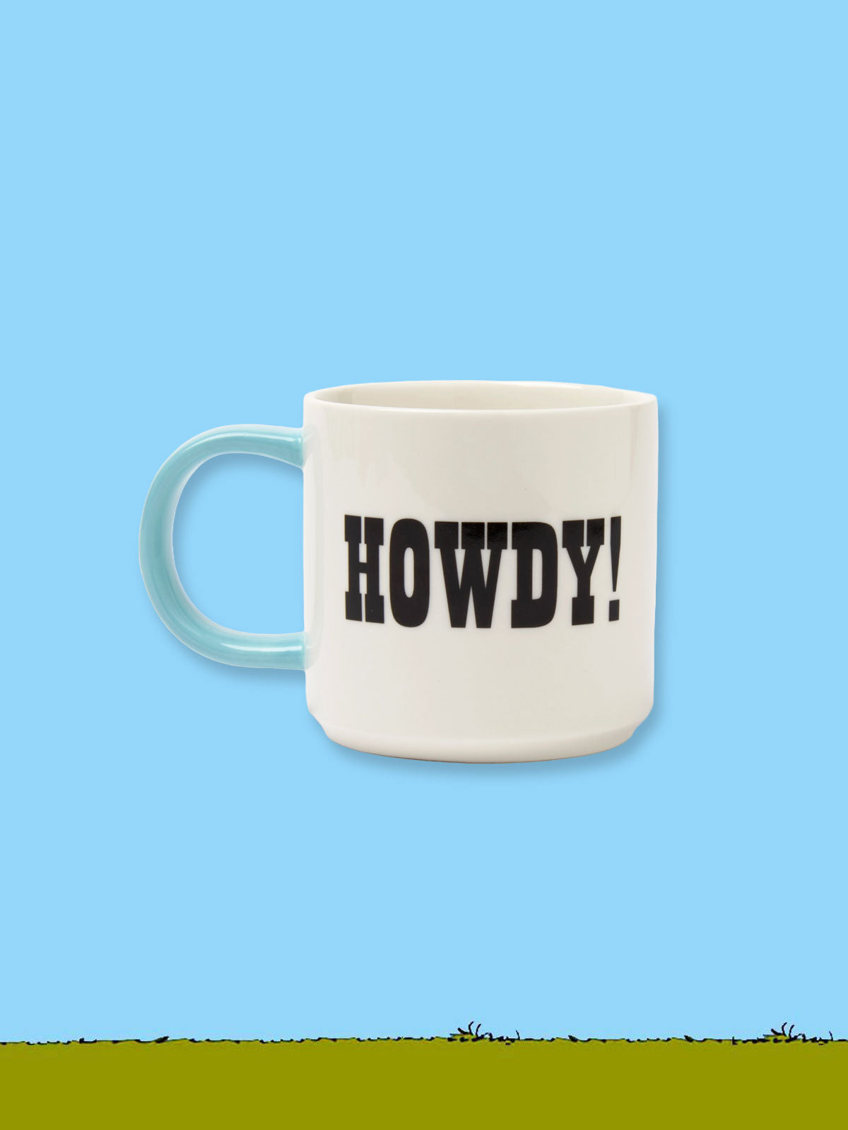 Peanuts Ceramic Mug - Howdy!
