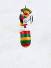 Peanuts Ornament - Snoopy & Woodstock in Stocking