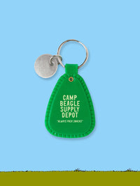 Peanuts X 3P4 Keyring - Snoopy Beagle Scout