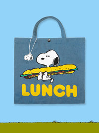 Peanuts Market Tote Bag - Snoopy Lunch