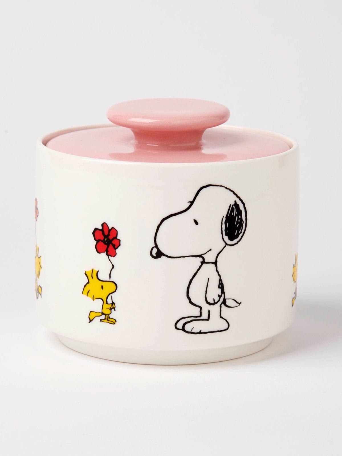 Peanuts Ceramic Sweet Jar Container Love is in Bloom