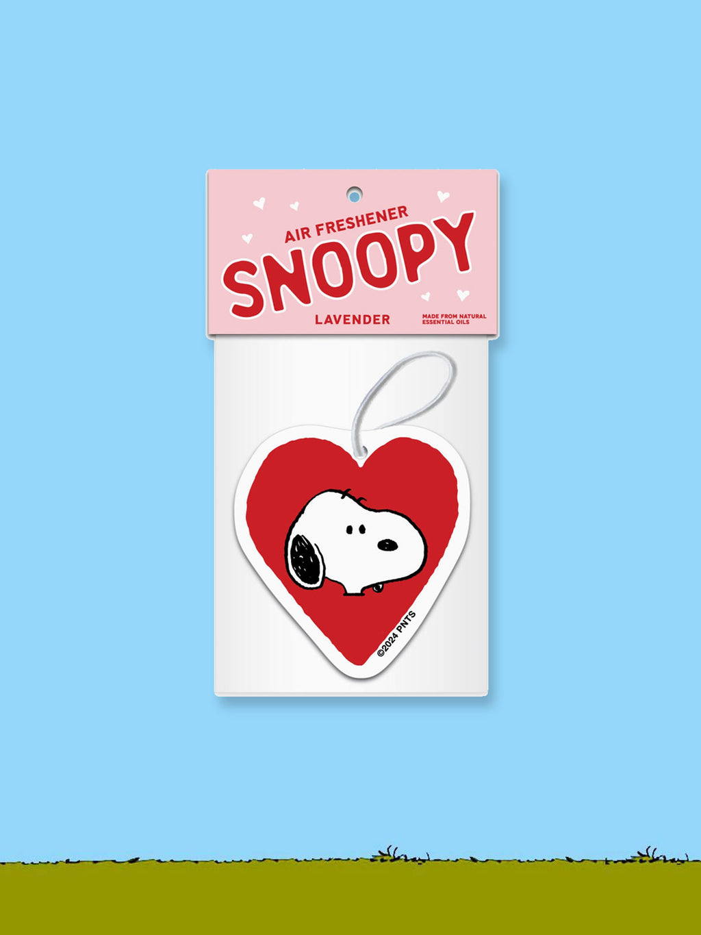 Peanuts X 3P4 Air Freshener - Snoopy Heart Charlie Brown