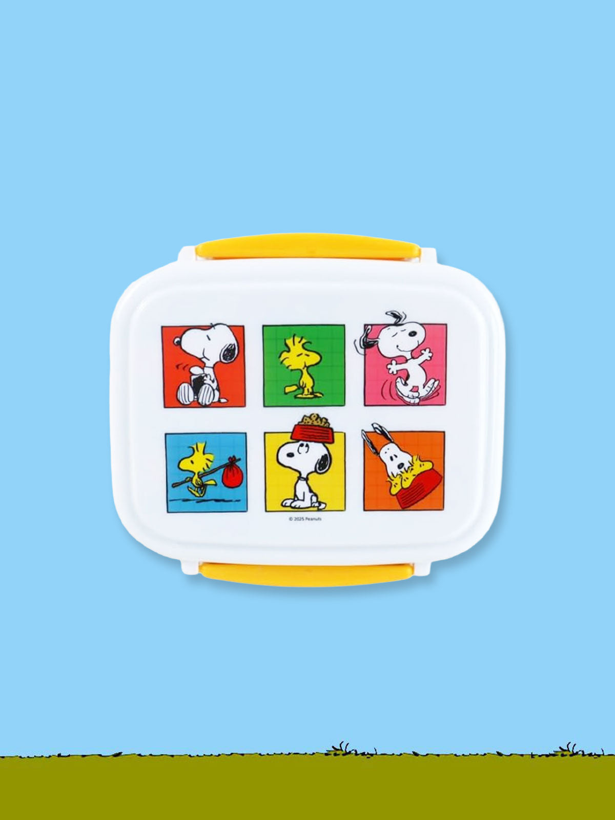 Peanuts Snoopy & Woodstock Clip Lock Lunch Box & Cutlery