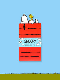Peanuts Snoopy & Woodstock Flip Open Memo Writing Pad