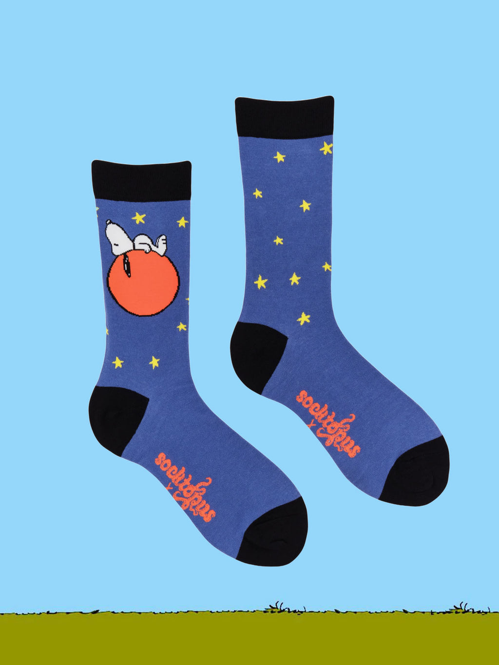 Peanuts Socks - Snoopy Dog Tired