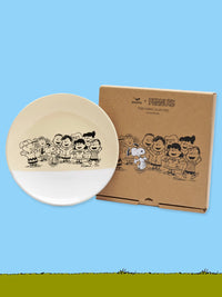 Peanuts Stoneware Hug Side Plate - Gang
