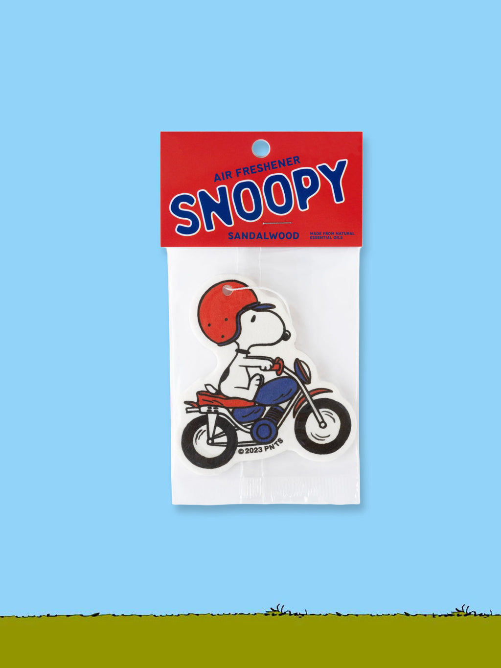 Peanuts X 3P4 Air Freshener - Snoopy Motorcycle
