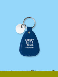 Peanuts X 3P4 Keyring - Snoopy Gone Fishing
