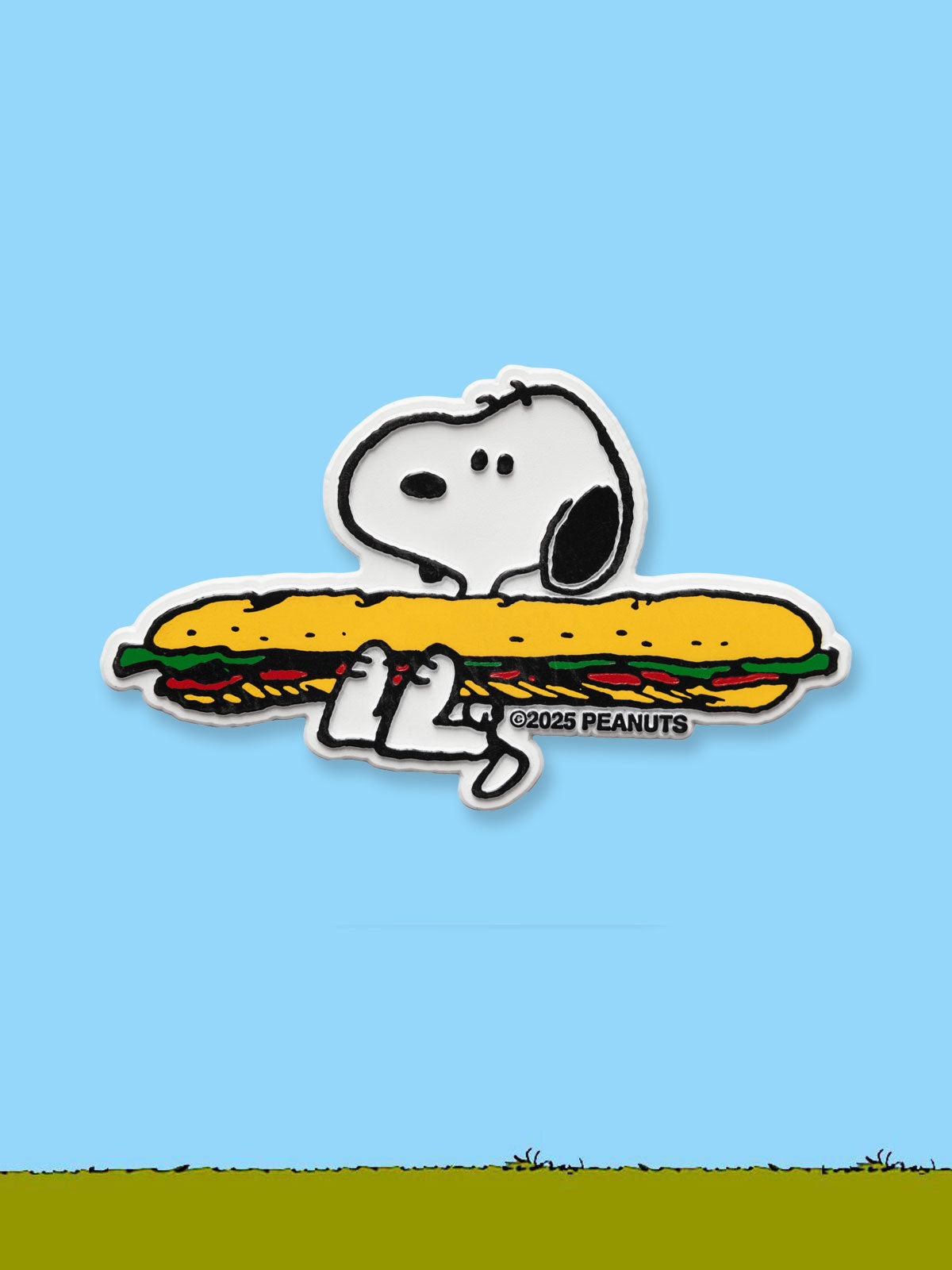Peanuts X 3P4 Magnet - Sandwich Classic Snoopy