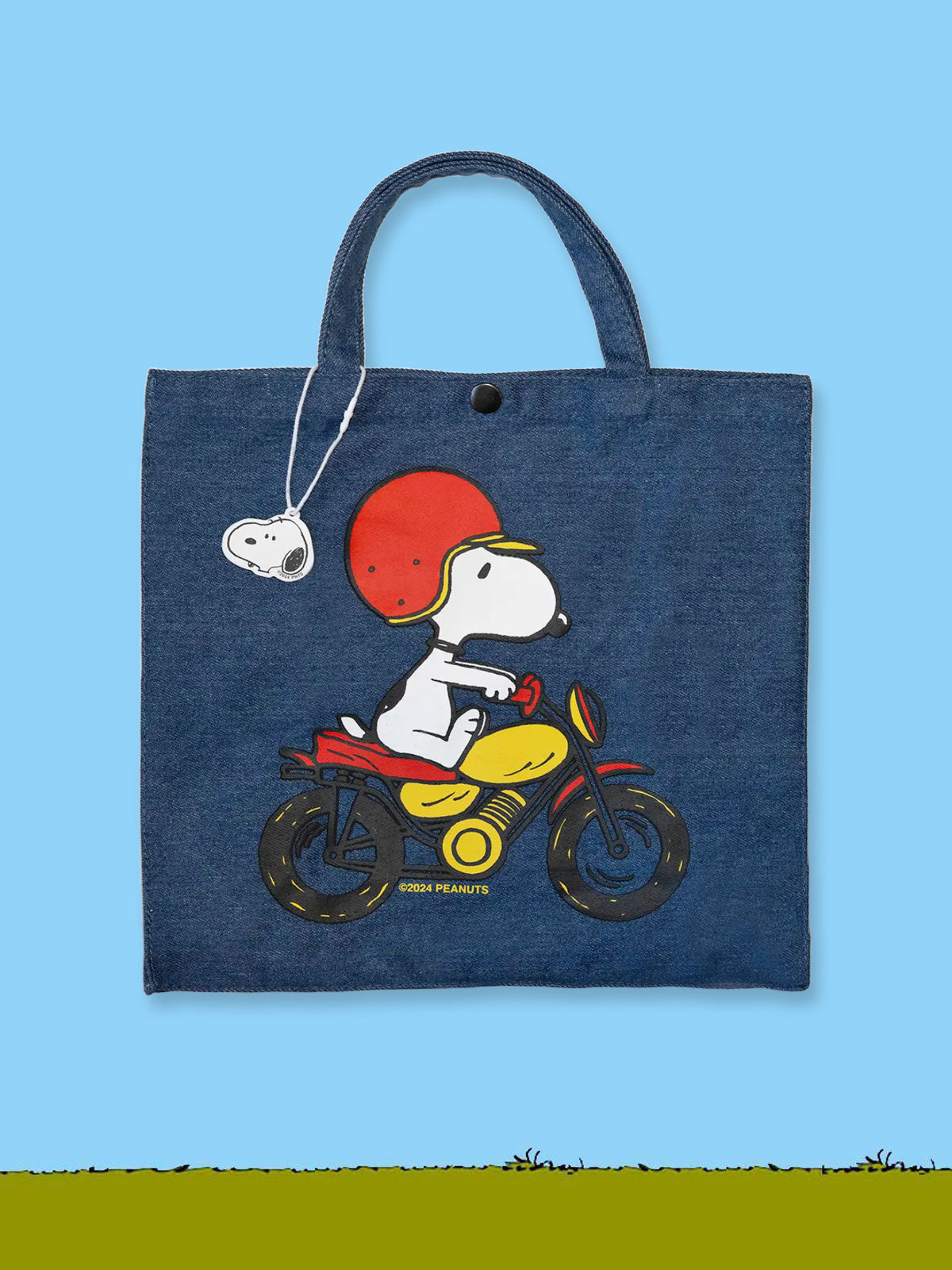 Peanuts Market Tote Bag - Snoopy Easy Rider