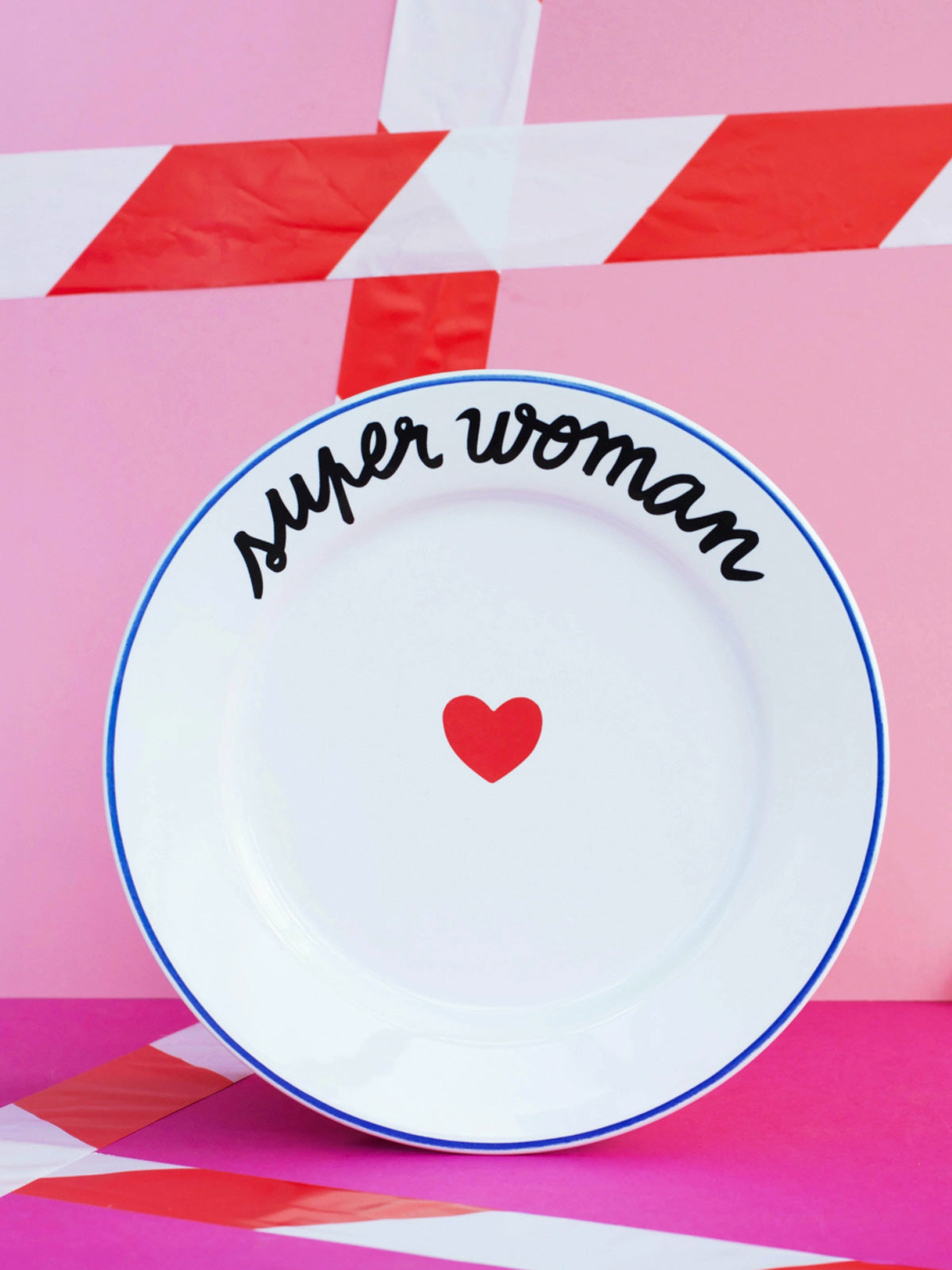 French Plate - Super Woman