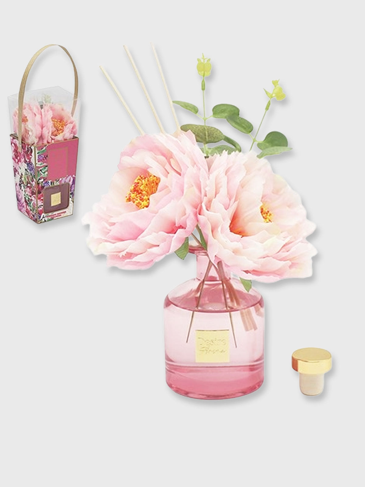 Pink Peony Flower Diffuser - 200ml