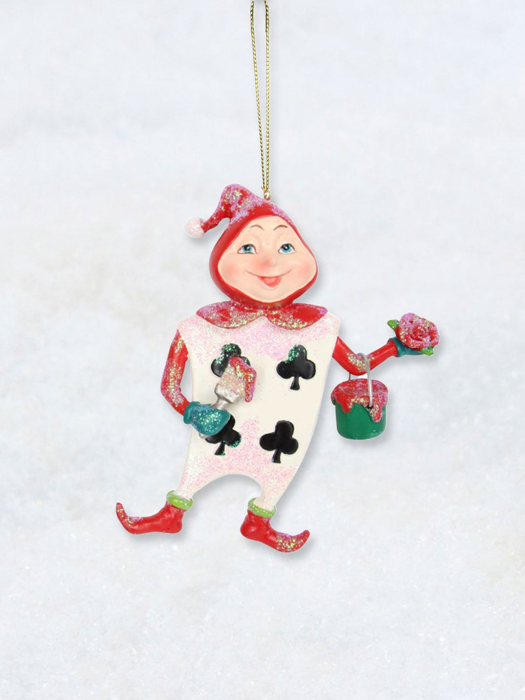 Christmas Decoration - Playing Card Men Black Club