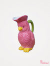 Ceramic Polly Parrot Jug - Pink