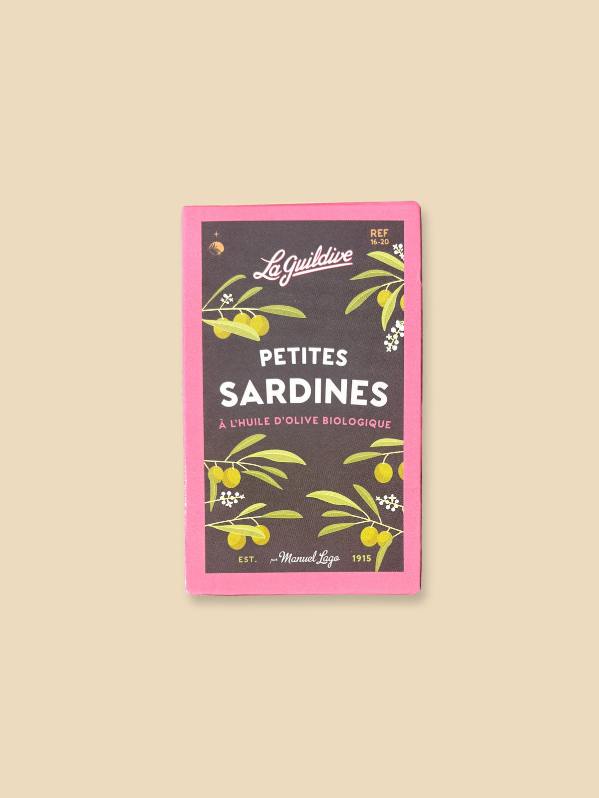 La Guildive Portuguese Sardines in Organic Olive Oil - 115g