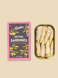 La Guildive Portuguese Sardines in Organic Olive Oil - 115g