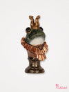 Prince Frog Statue Bust with Ruffle