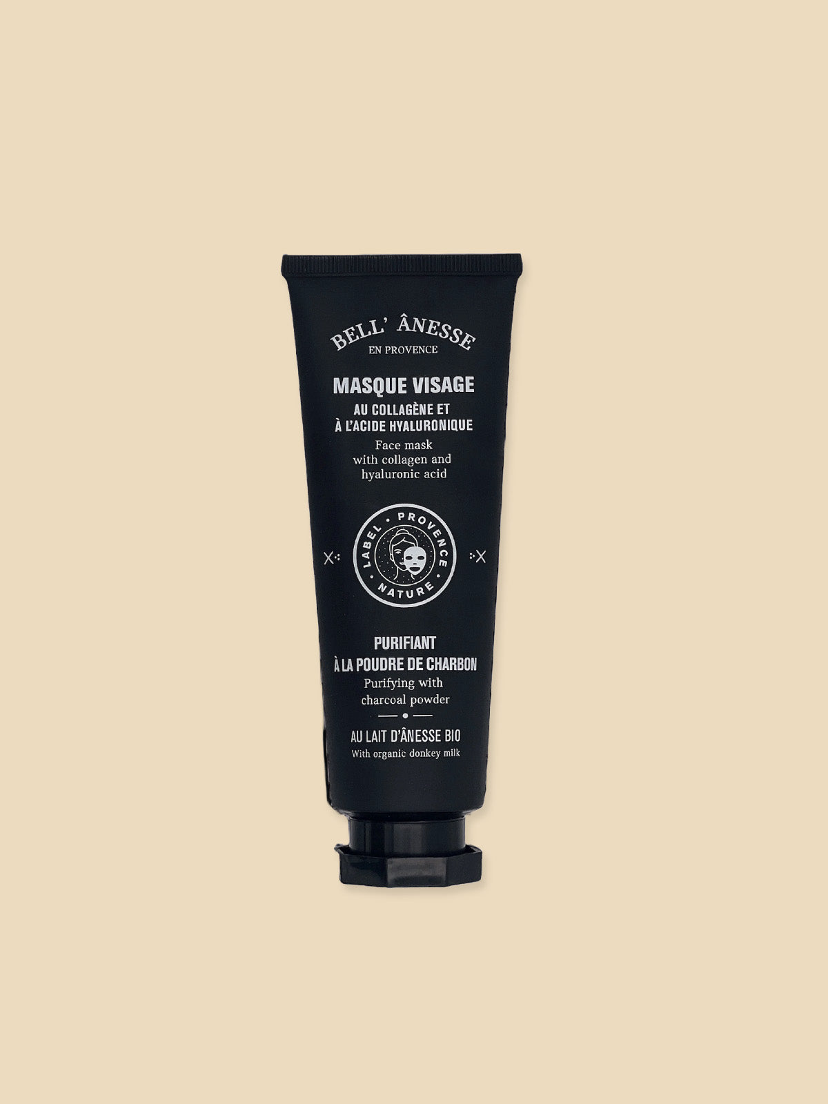 Organic Donkey and Purifying Charcoal Face Mask - 120ml