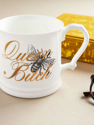 Cheeky Mare - Queen Bitch Mug - 18ct Gold