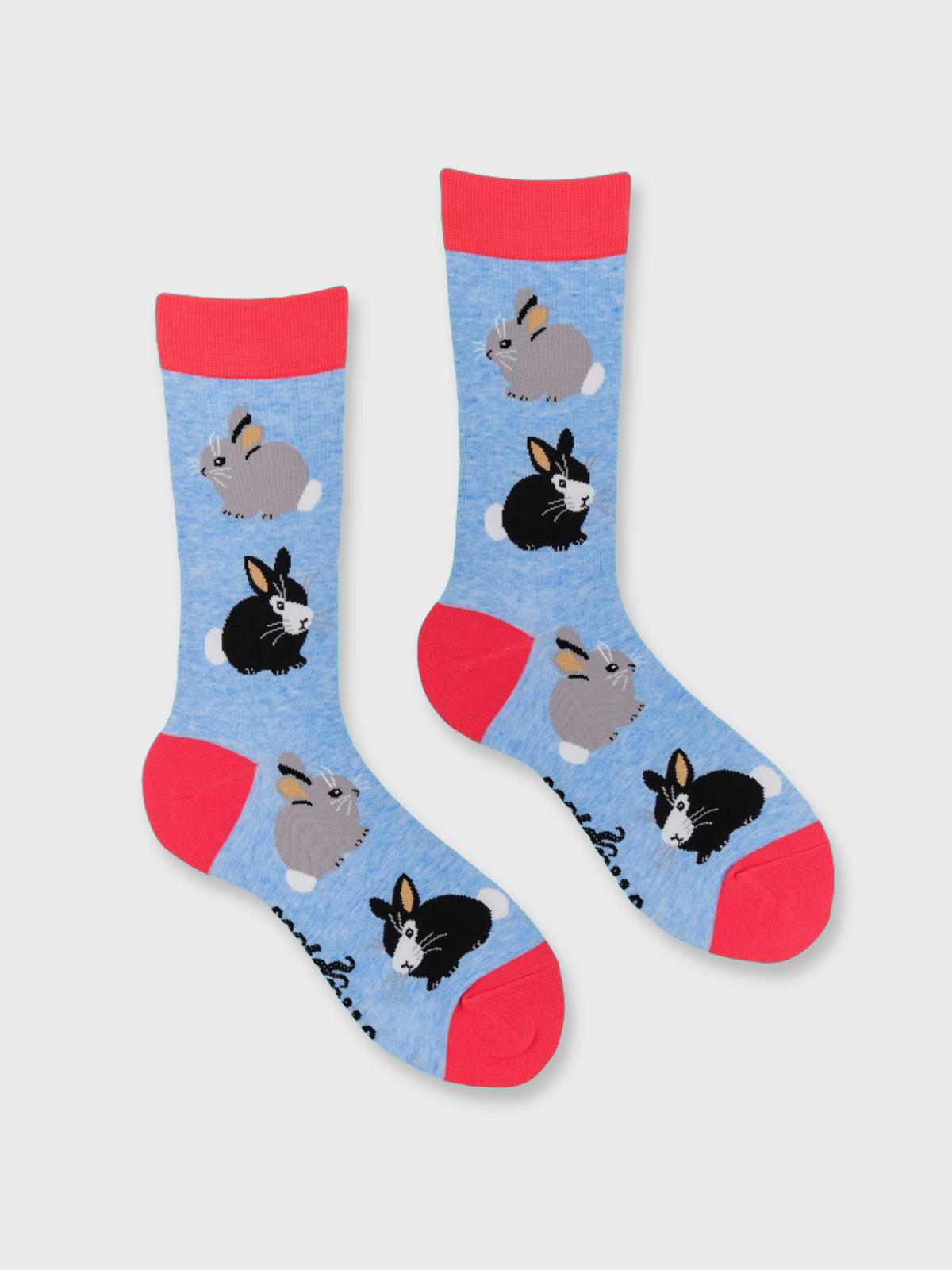 Rabbit Socks - Bunny Hop Blue