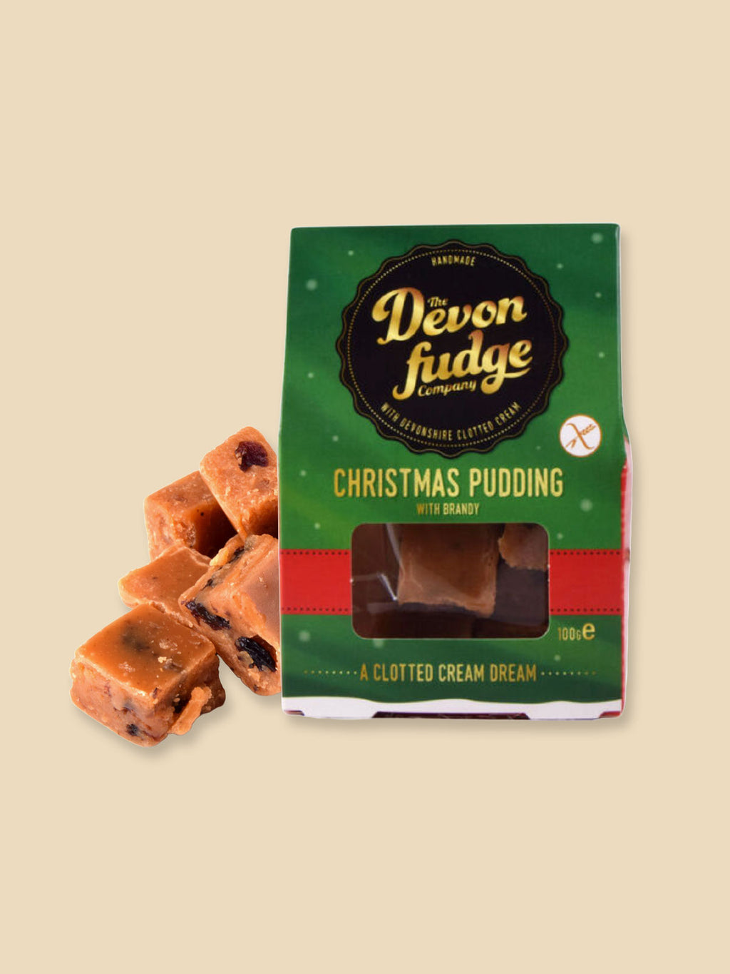 Devon Fudge - Christmas Pudding Flavour