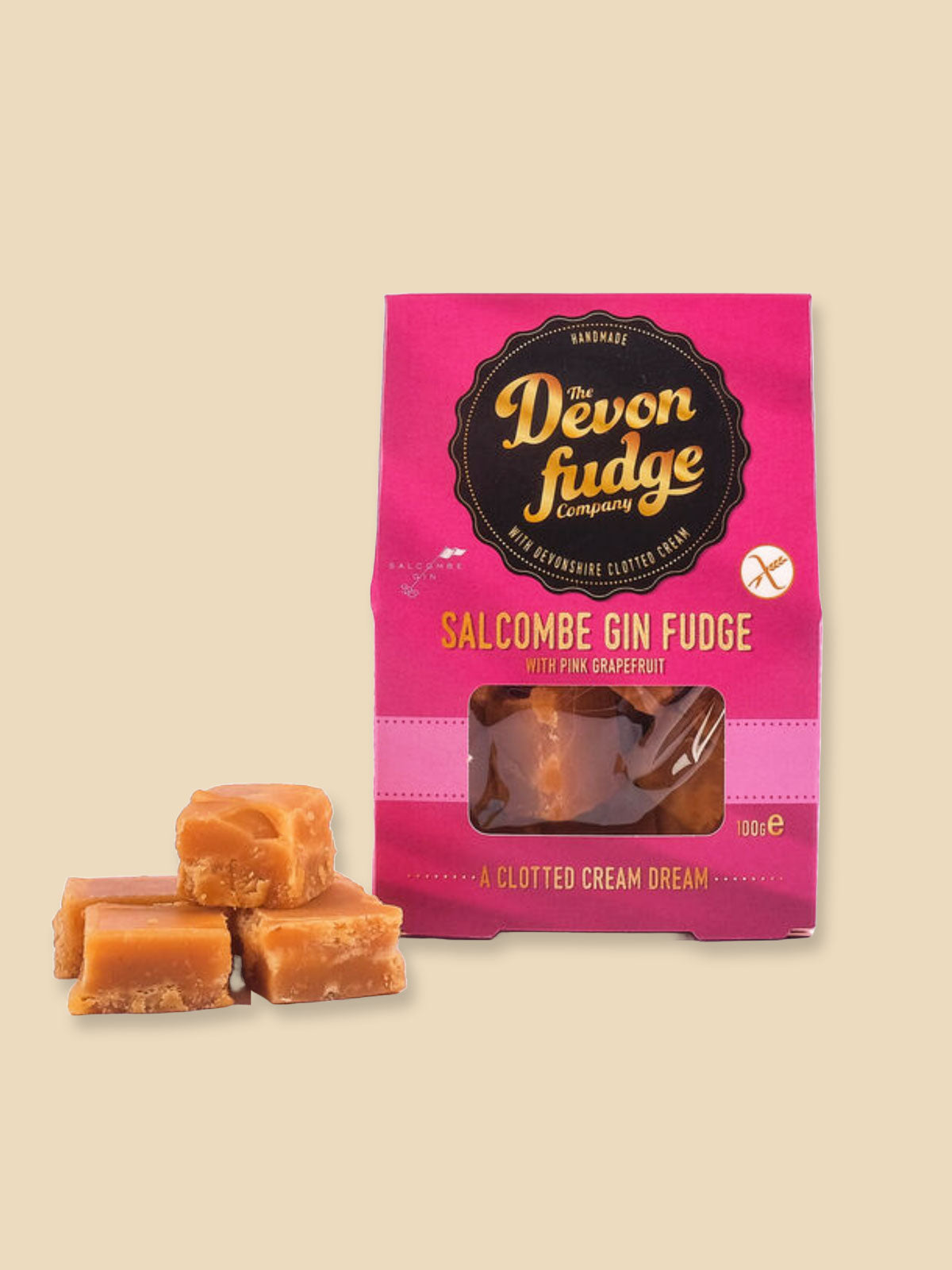 Devon Fudge - Salcombe Gin and Pink Grapefruit Flavour